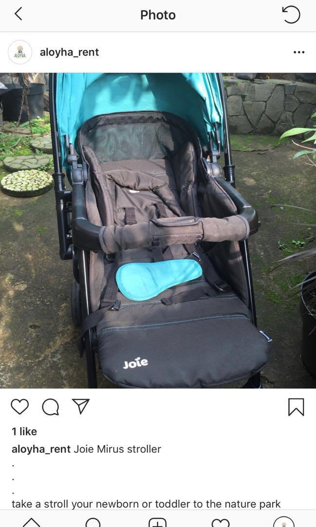 Preloved Stroller Joie Mirus Bayi Anak Kereta Kursi Goyang Gendongan Bayi Di Carousell