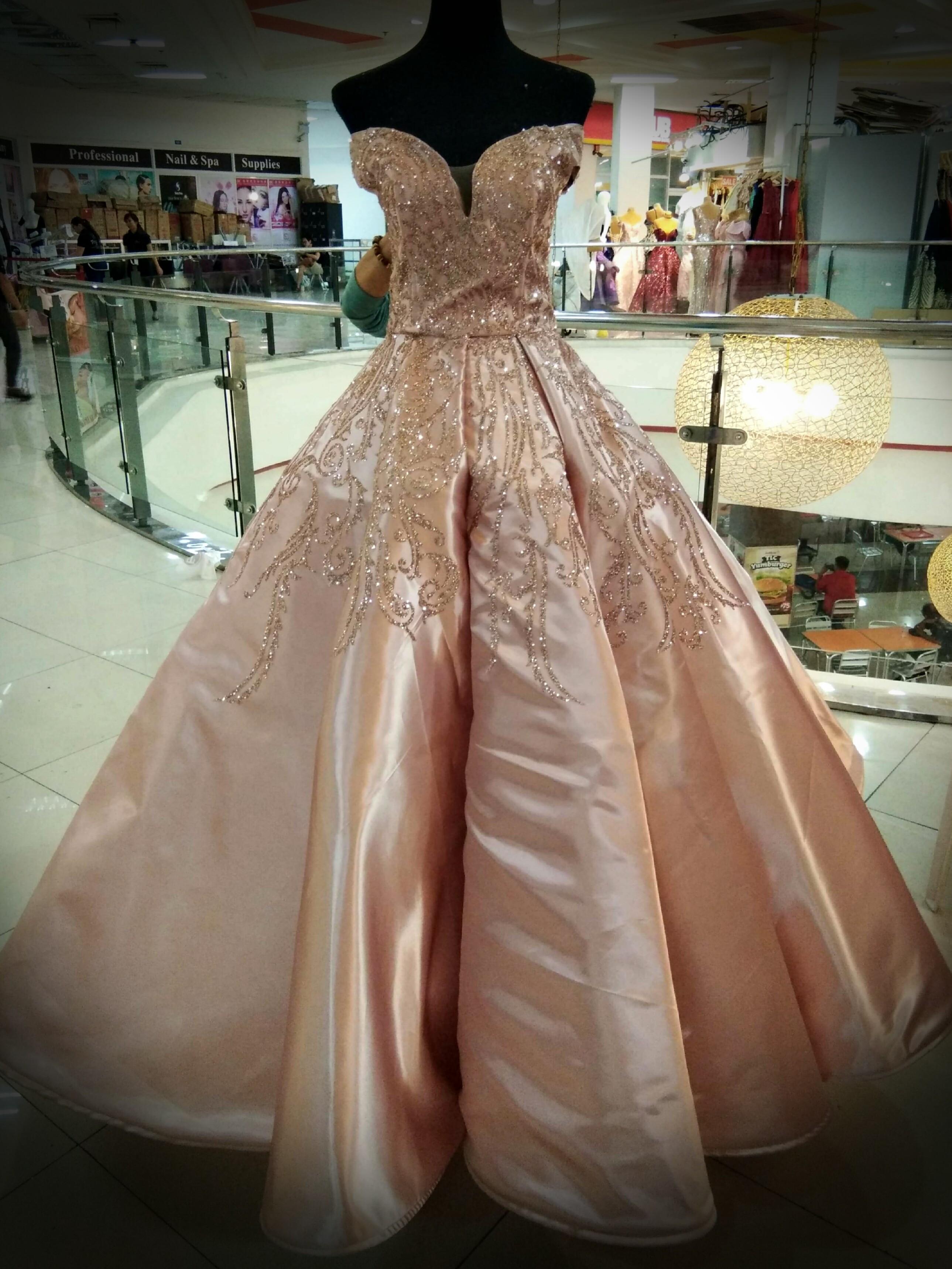 Prom Debut Ball Gown light pink