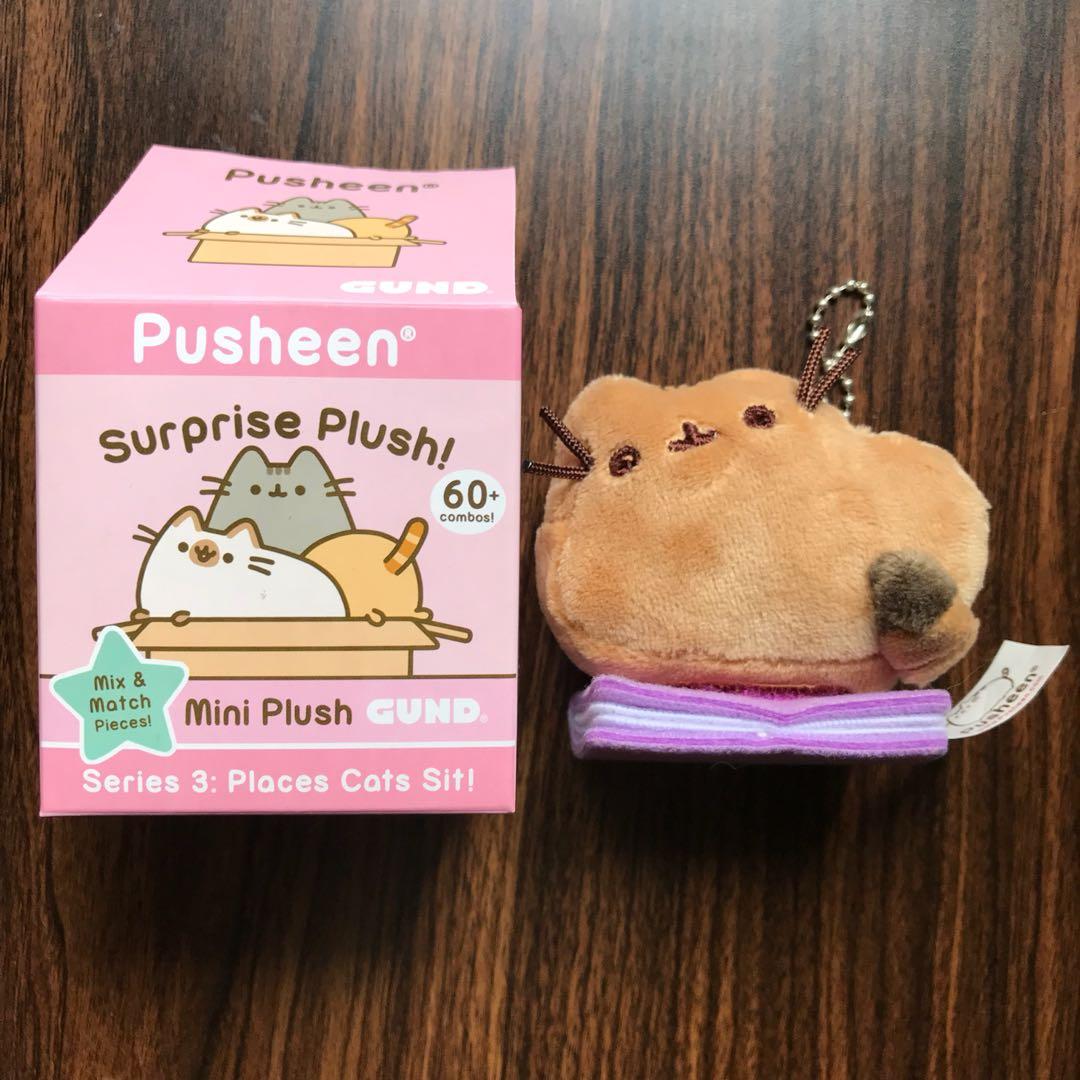 pusheen book plush