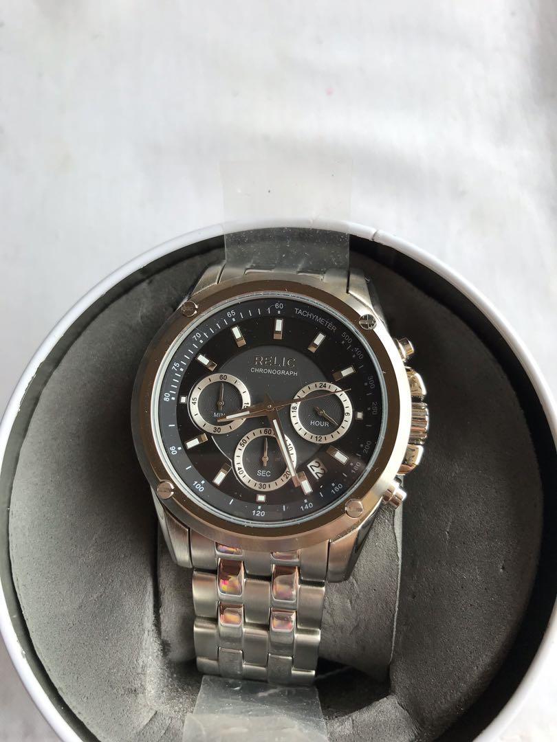 Relic chronograph on sale watch price