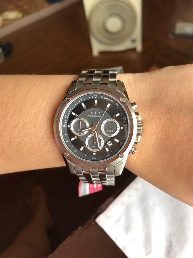 Relic Chronograph Watch for Men