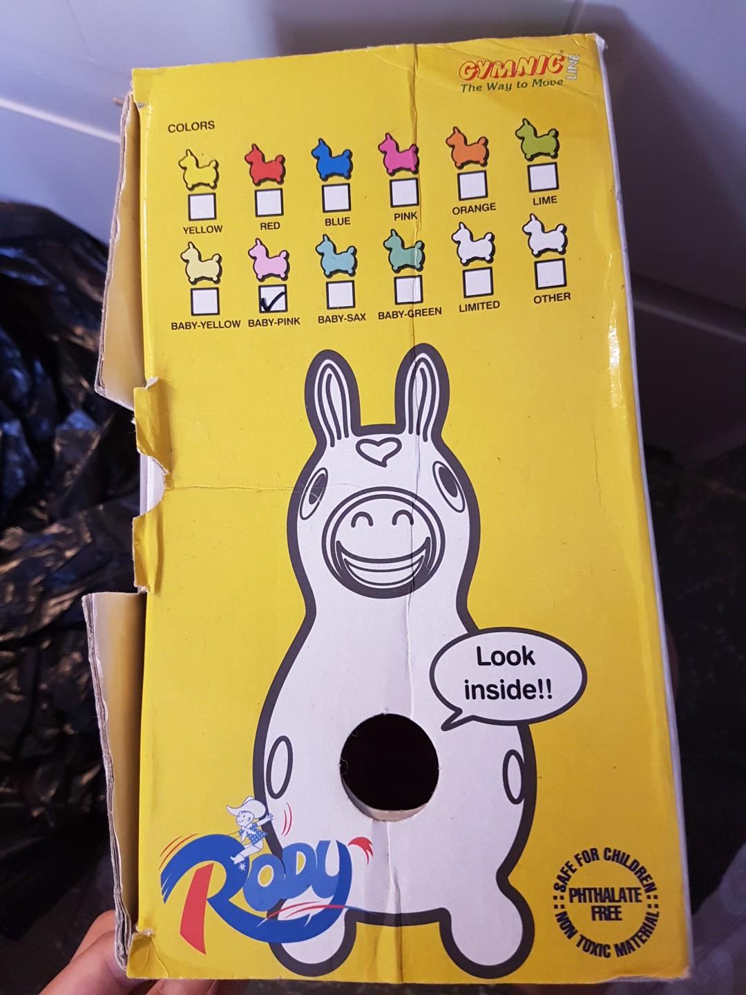 正版Rody Inflatable Horse Toy, 興趣及遊戲, 玩具 & 遊戲類 Carousell