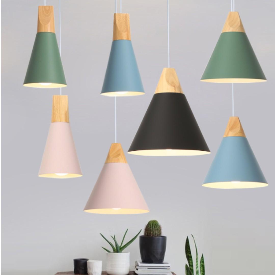 Scandinavian Colorful Pastel Pendant Lights Furniture Home Decor Lighting Supplies On Carousell Amasco wale ceiling fan 41″. scandinavian colorful pastel pendant lights