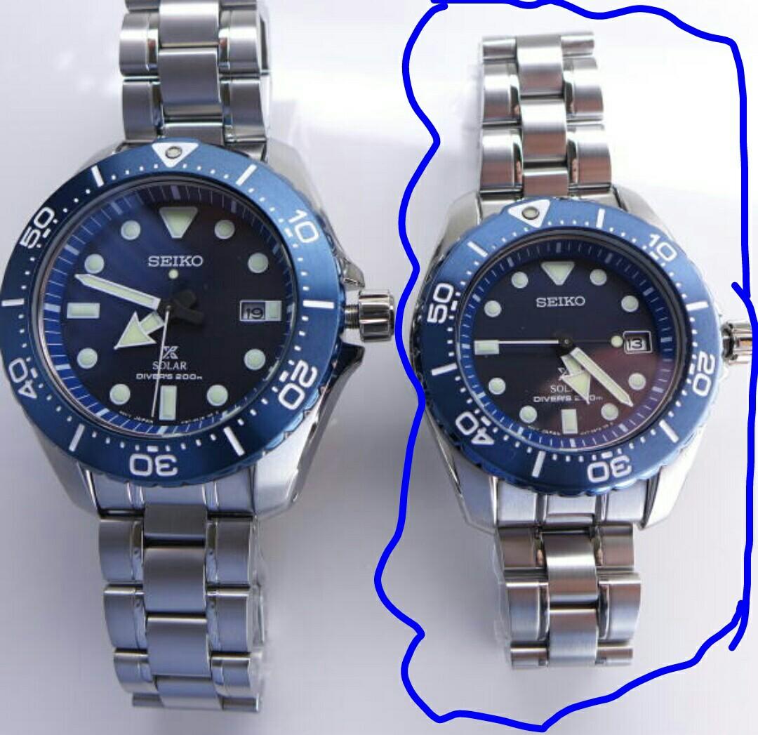 Seiko SBDN017 Titanium Solar 精工鈦金屬, 名牌, 手錶- Carousell