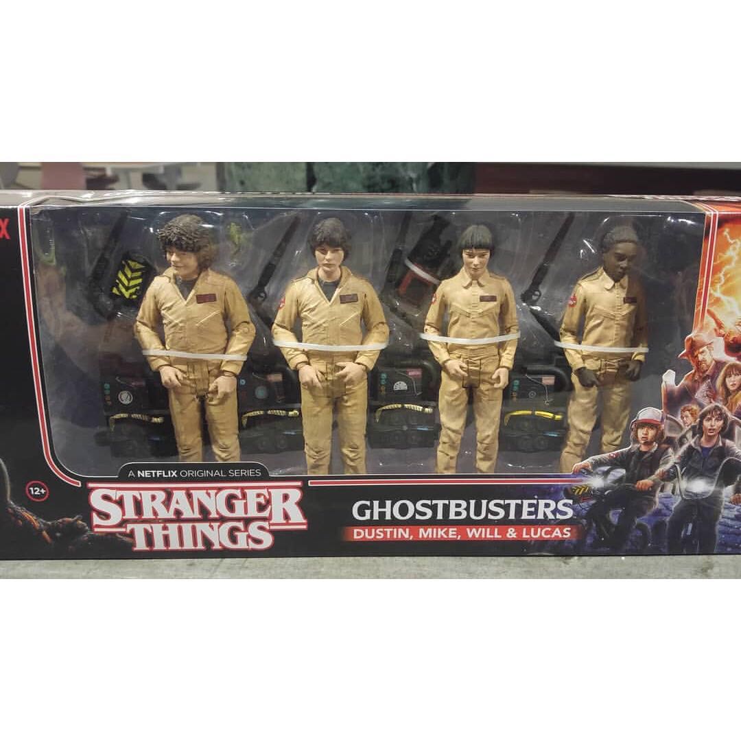 stranger things ghostbusters action figures