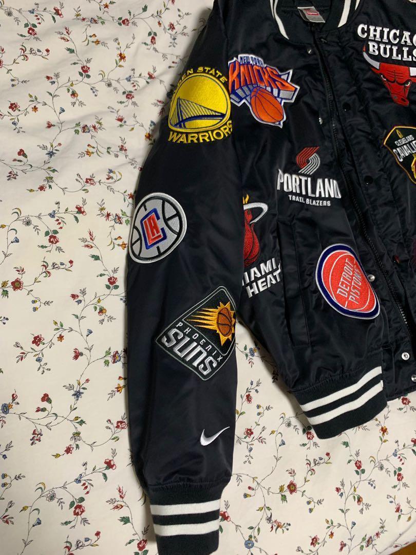Supreme x nike nba jacket shop