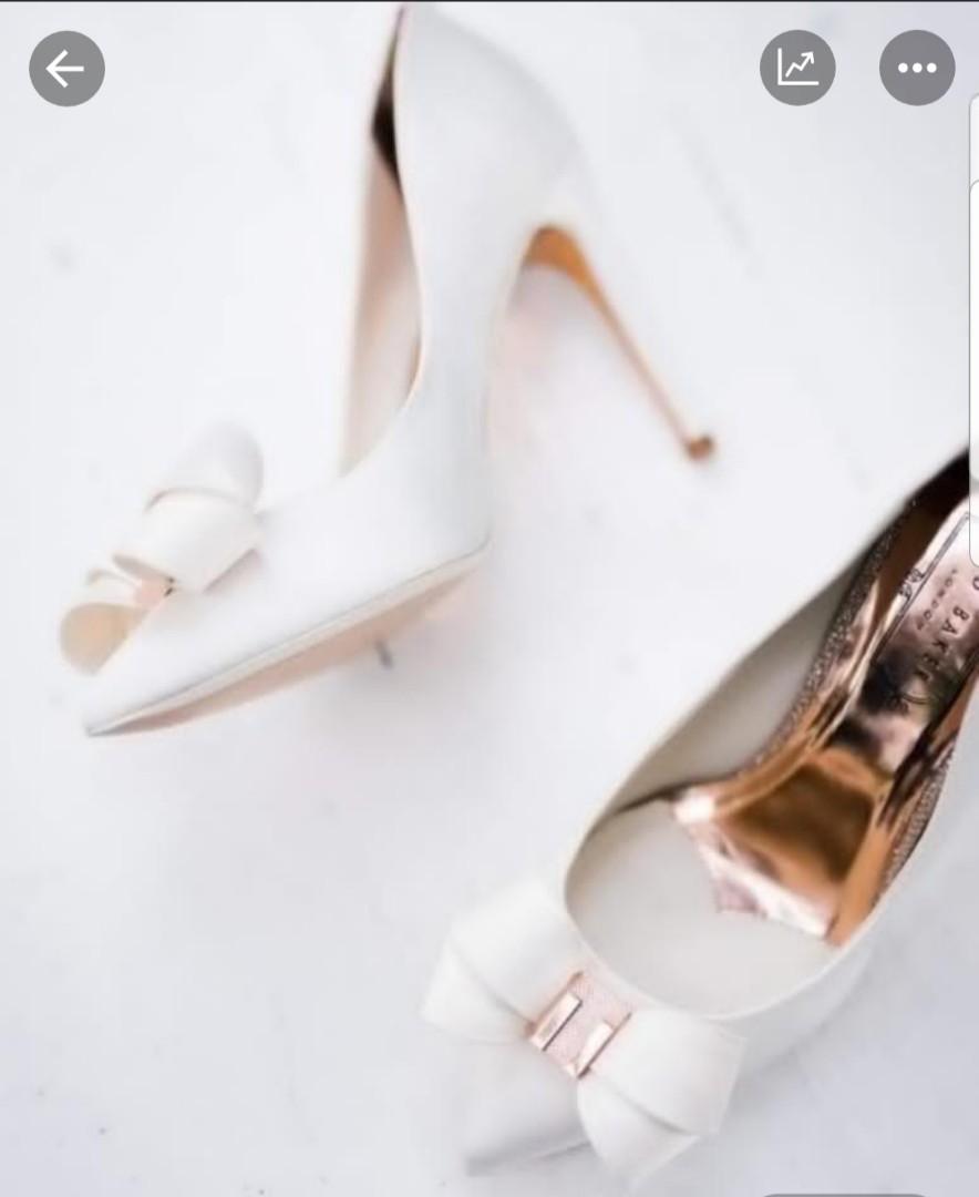 ted baker heels white