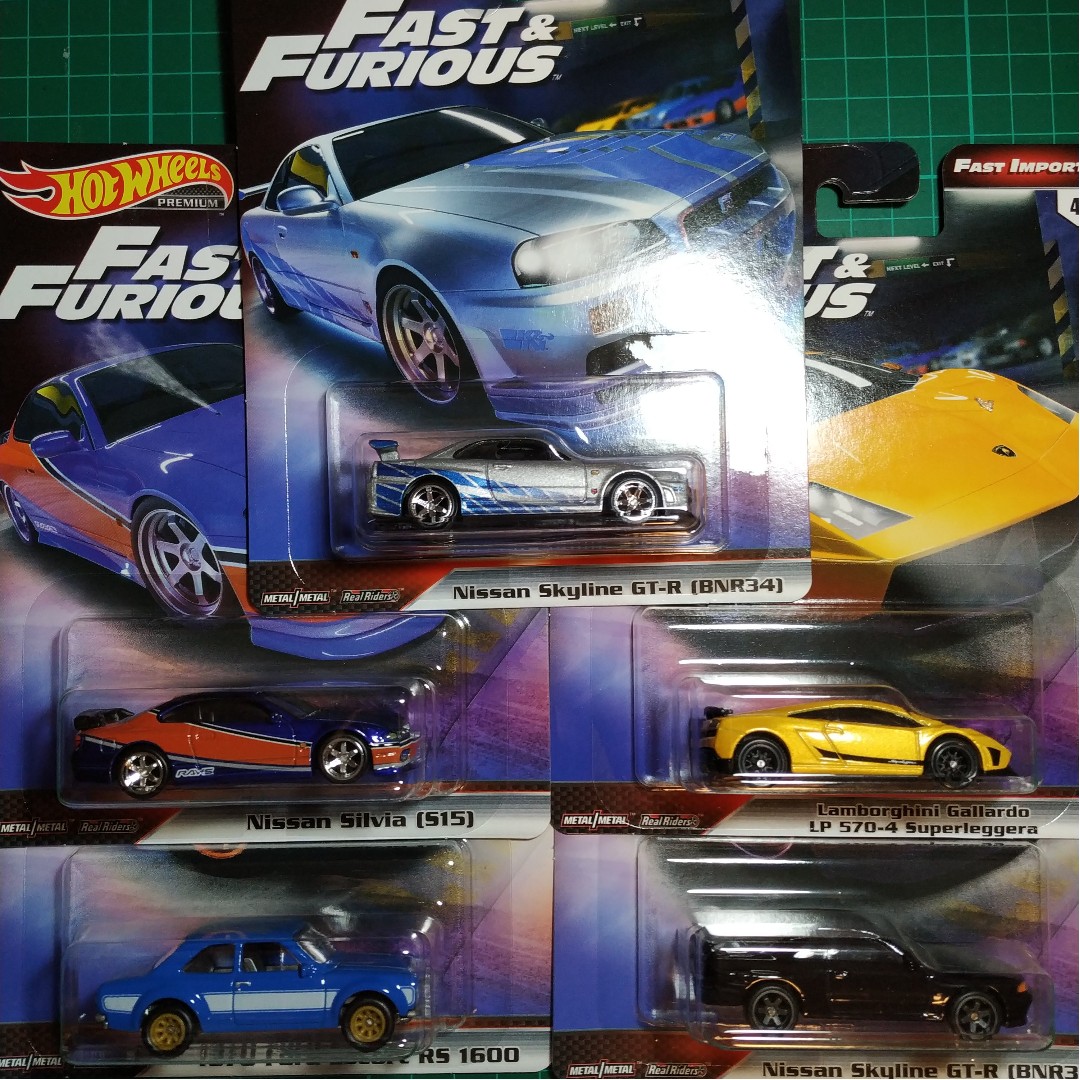 The Fast and The Furious Hot Wheels Premium, Hobbies  Toys, Toys  Games  on Carousell