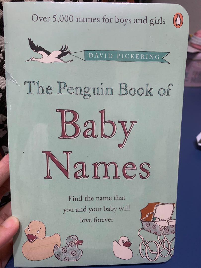 The penguin book hotsell of baby names