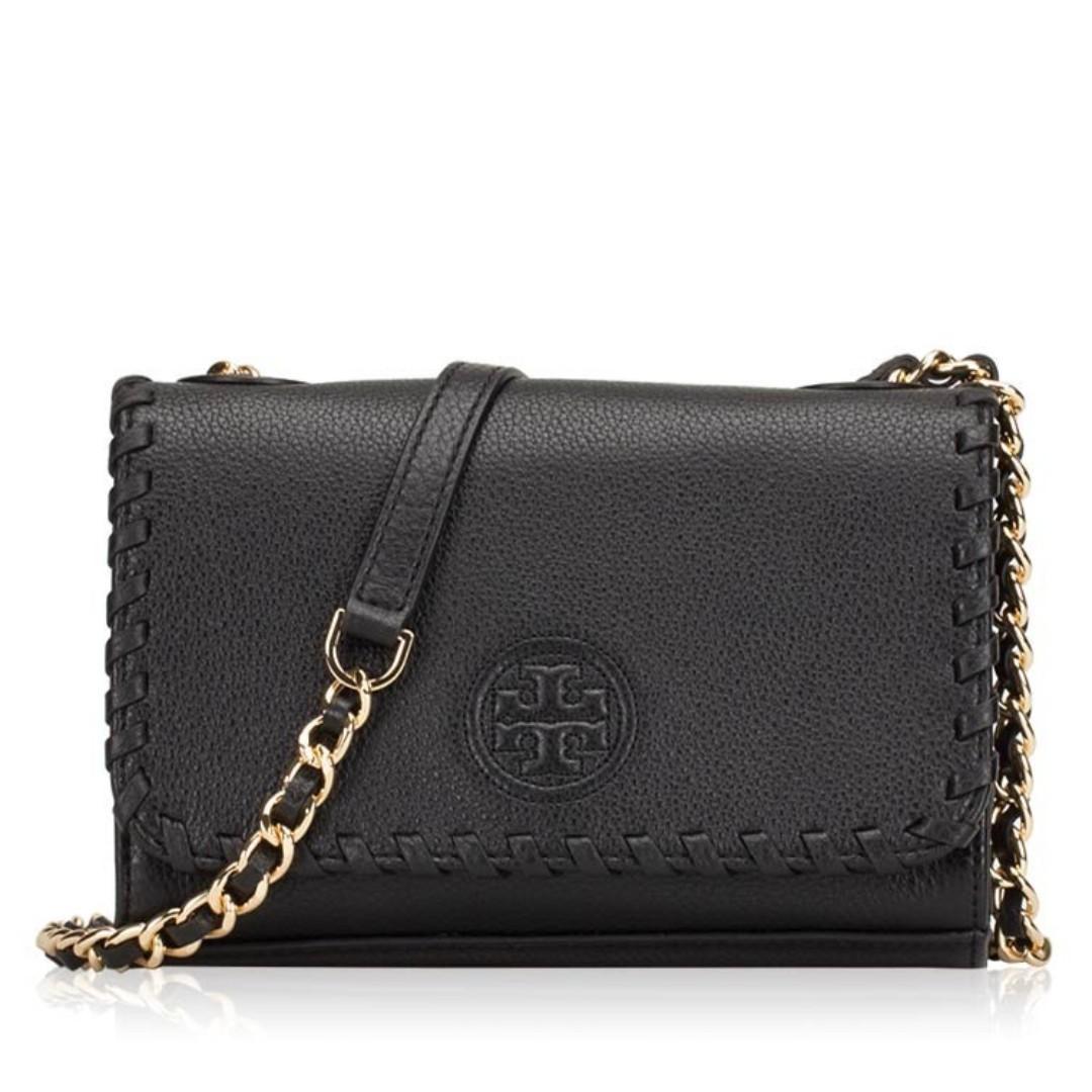 tory burch marion shrunken shoulder bag