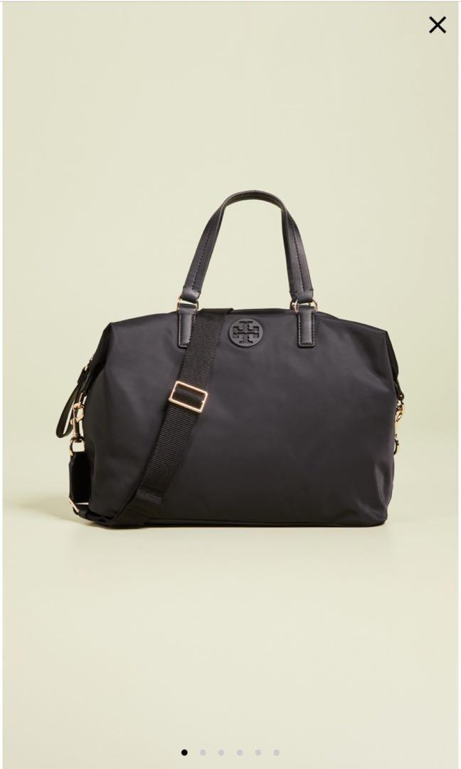 tory burch nylon satchel