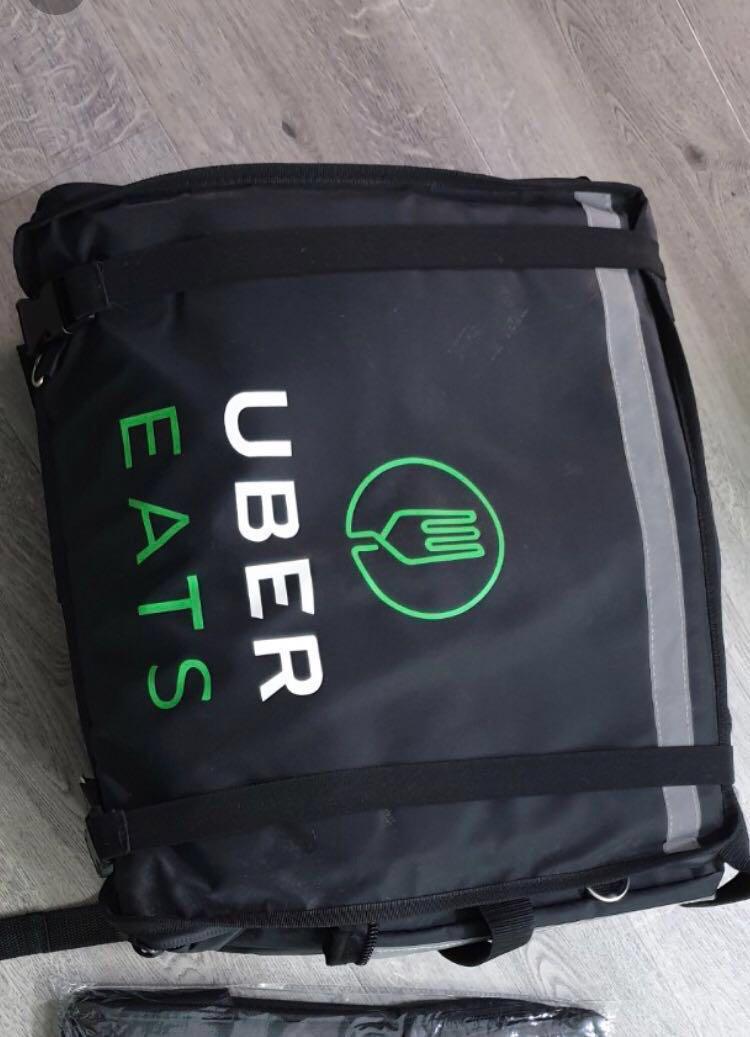 Ubereats thermal bag 45(L)cmx38(W)cmx38(h)cm. Collaspable