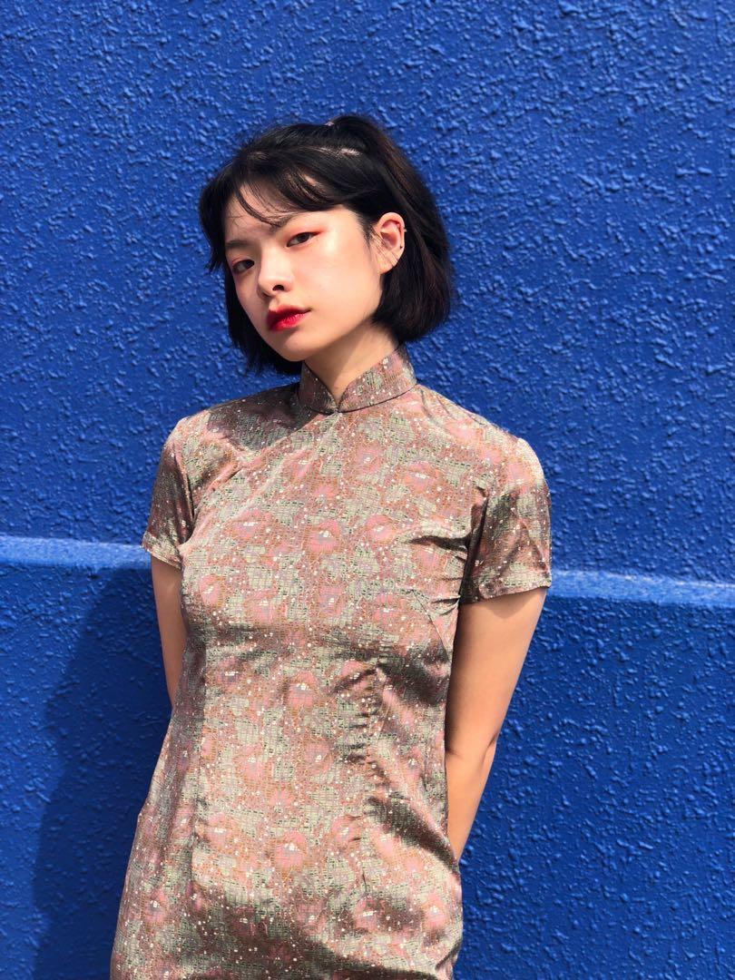 Vintage 1970s 80s Cheongsam Qipao Dress Mint Never Used Women S Vintage 1970s 80s Cheongsam Qipao Dress Mint Never Used Women S