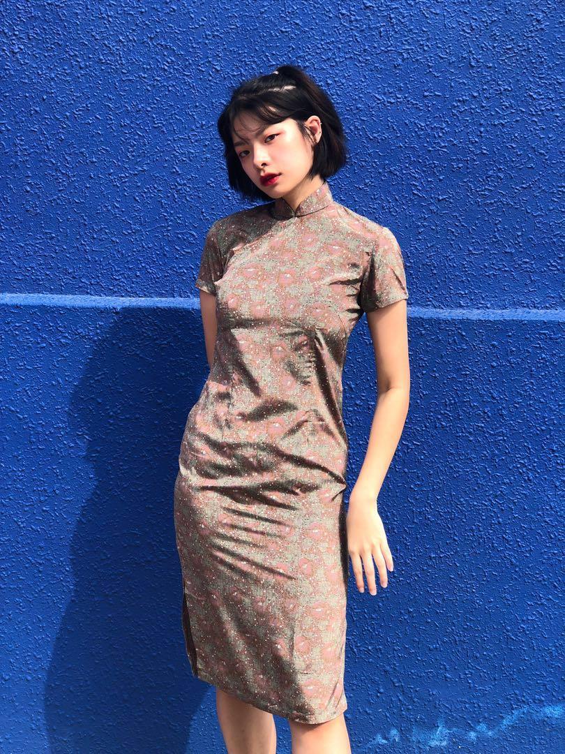 Vintage 1970s 80s Cheongsam Qipao Dress Mint Never Used Women S Vintage 1970s 80s Cheongsam Qipao Dress Mint Never Used Women S