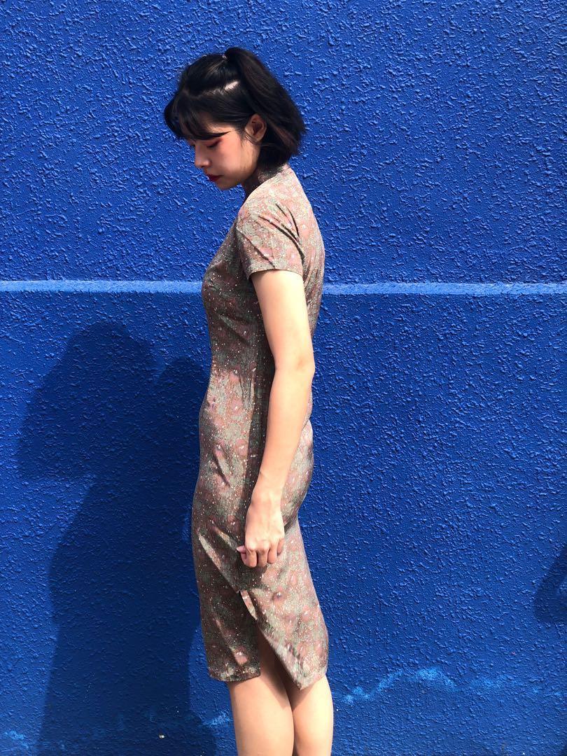 Vintage 1970s 80s Cheongsam Qipao Dress Mint Never Used Women S Vintage 1970s 80s Cheongsam Qipao Dress Mint Never Used Women S