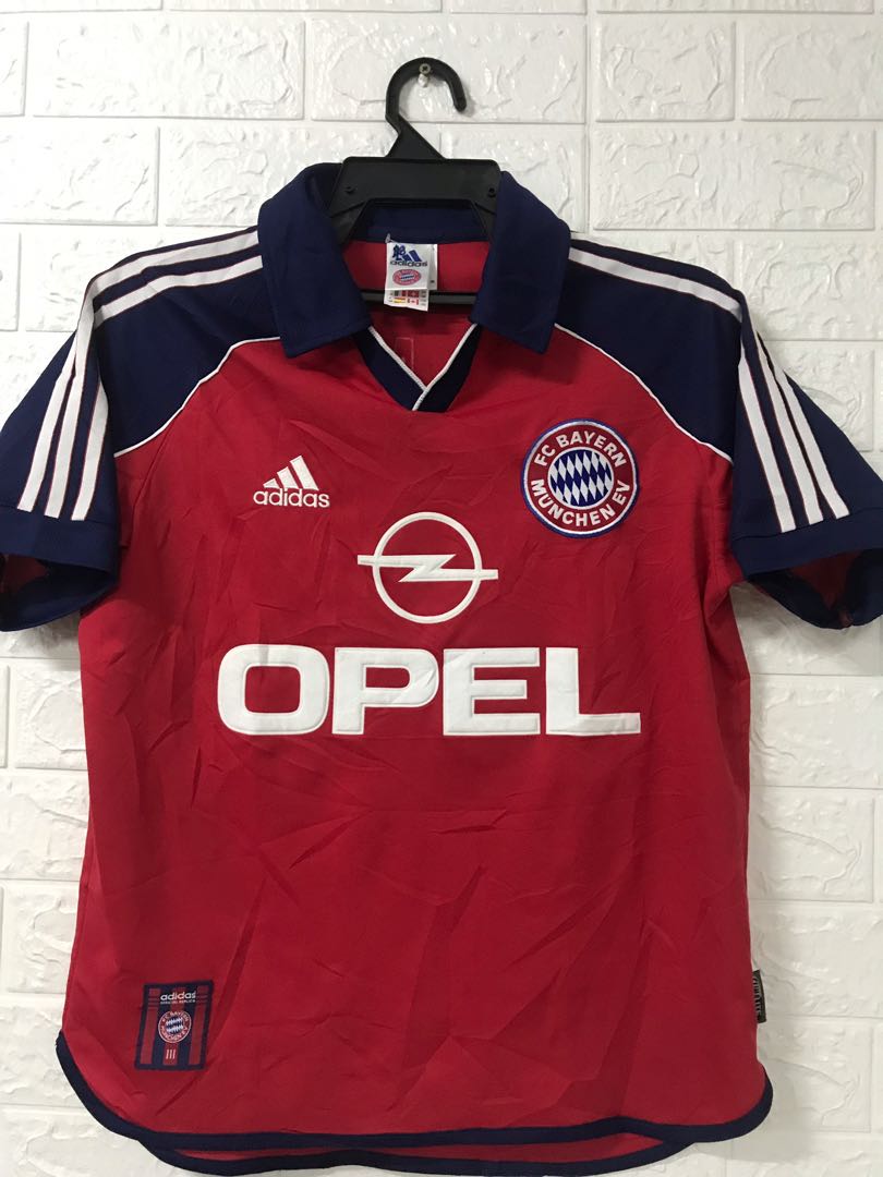 Vintage Jersi Bayern Munchen Opel Men s Fashion Tops Sets