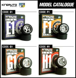 KREauto Wheels for  1/64 diecast scale models Collection item 3