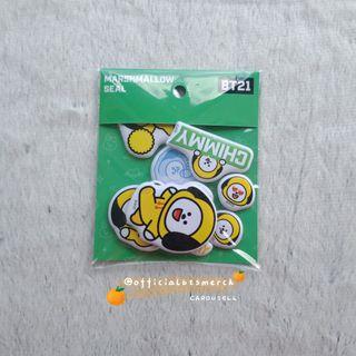 BTS BT21 MARSHMALLOW SEAL STICKERS - CHIMMY