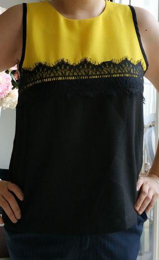 Maje yellow loose