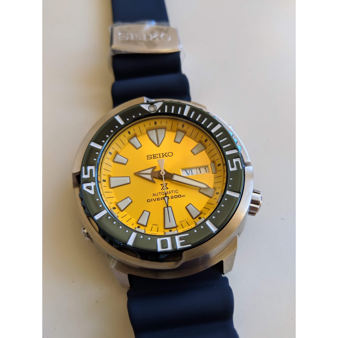 50% off Retail Seiko Prospex SRPD15K1 Limited Edition Blue Butterfly Fish  Tuna (Limited to 2200pcs), Luxury, Watches on Carousell