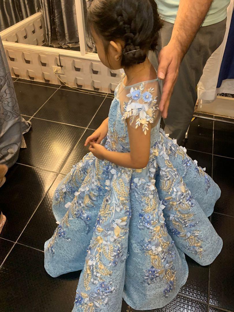 Cinderella gown for 7th birthday top