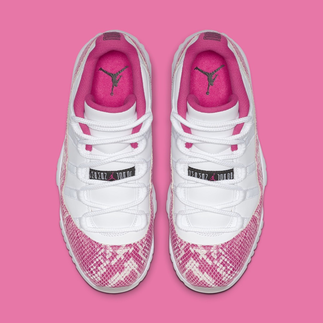 low top pink 11s