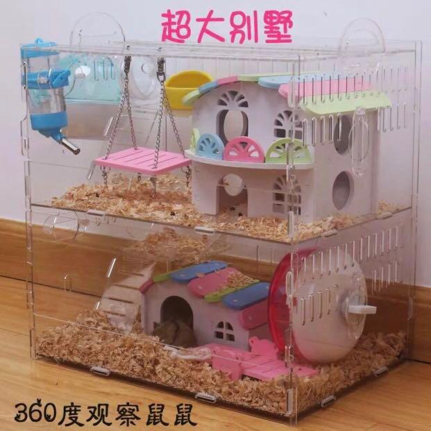 Acrylic Dwarf Hamster Cage Brand New Pet Supplies For Small