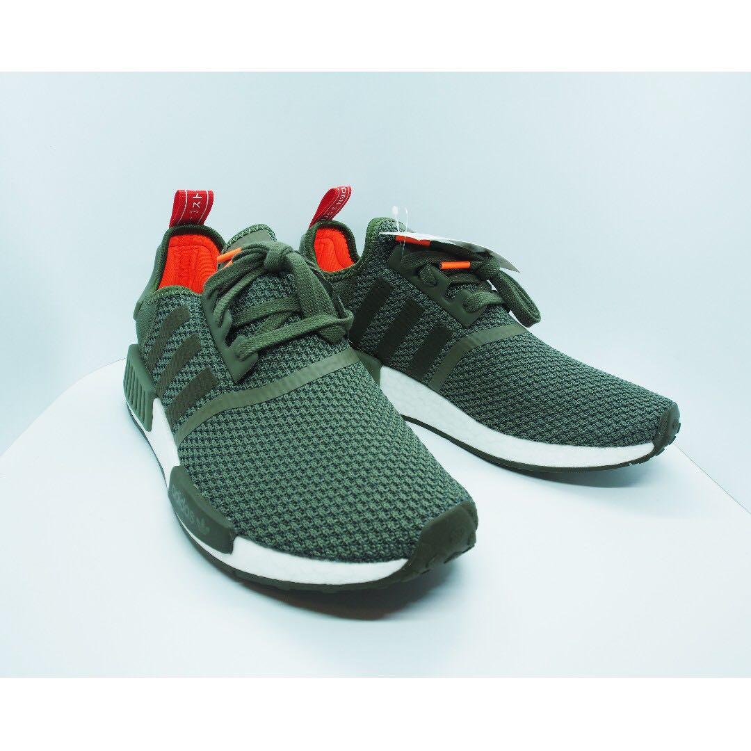 adidas nmd r1 base green