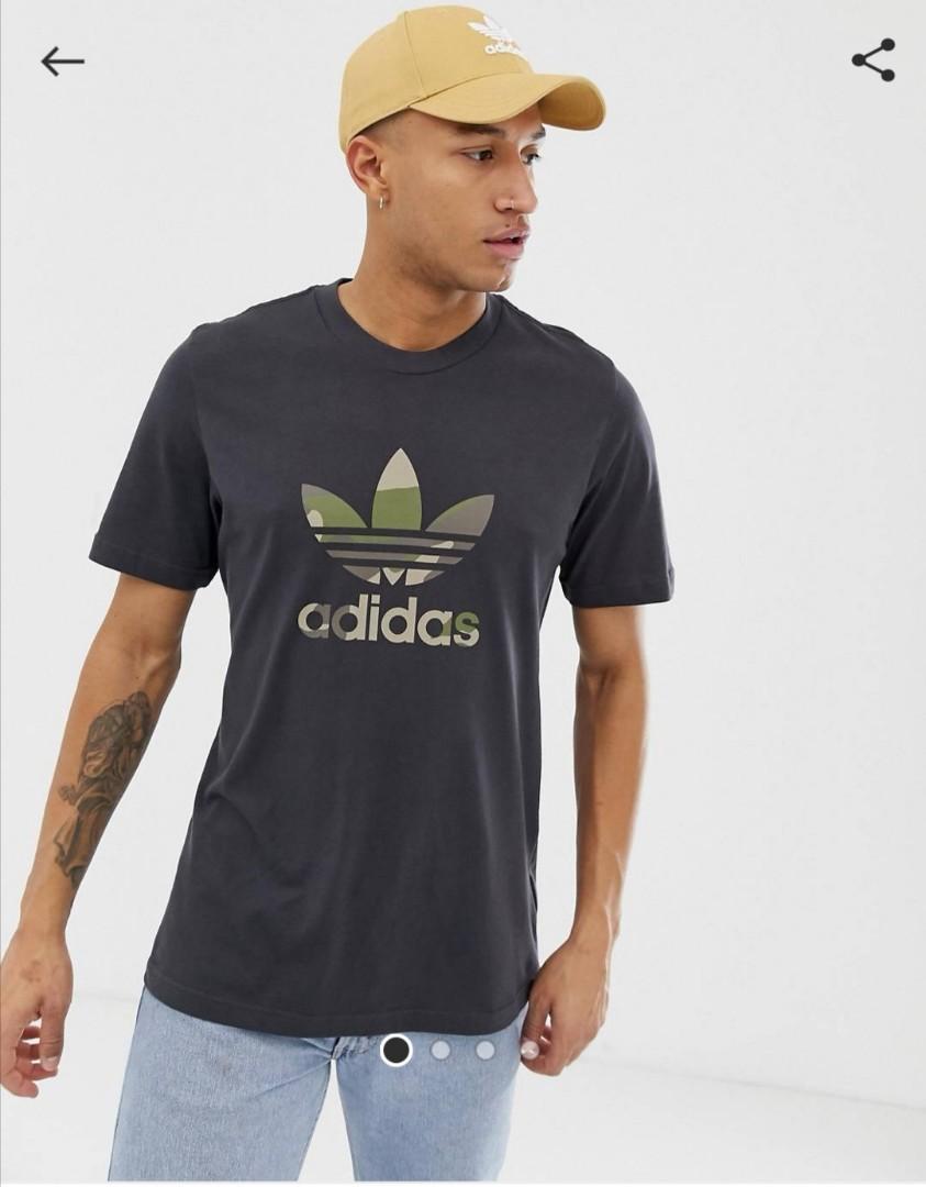 Dark grey adidas shirt Clearance