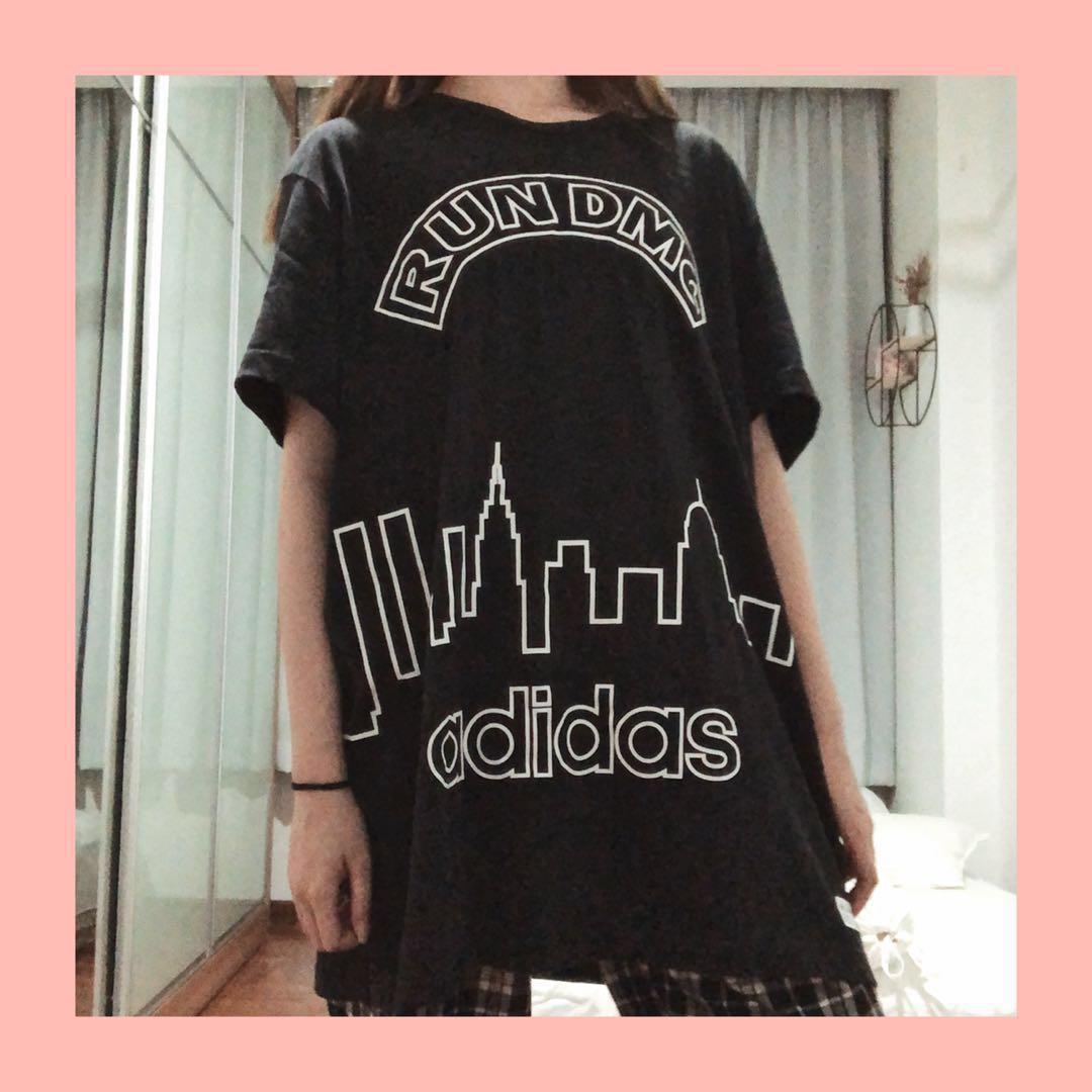 t shirt adidas run dmc