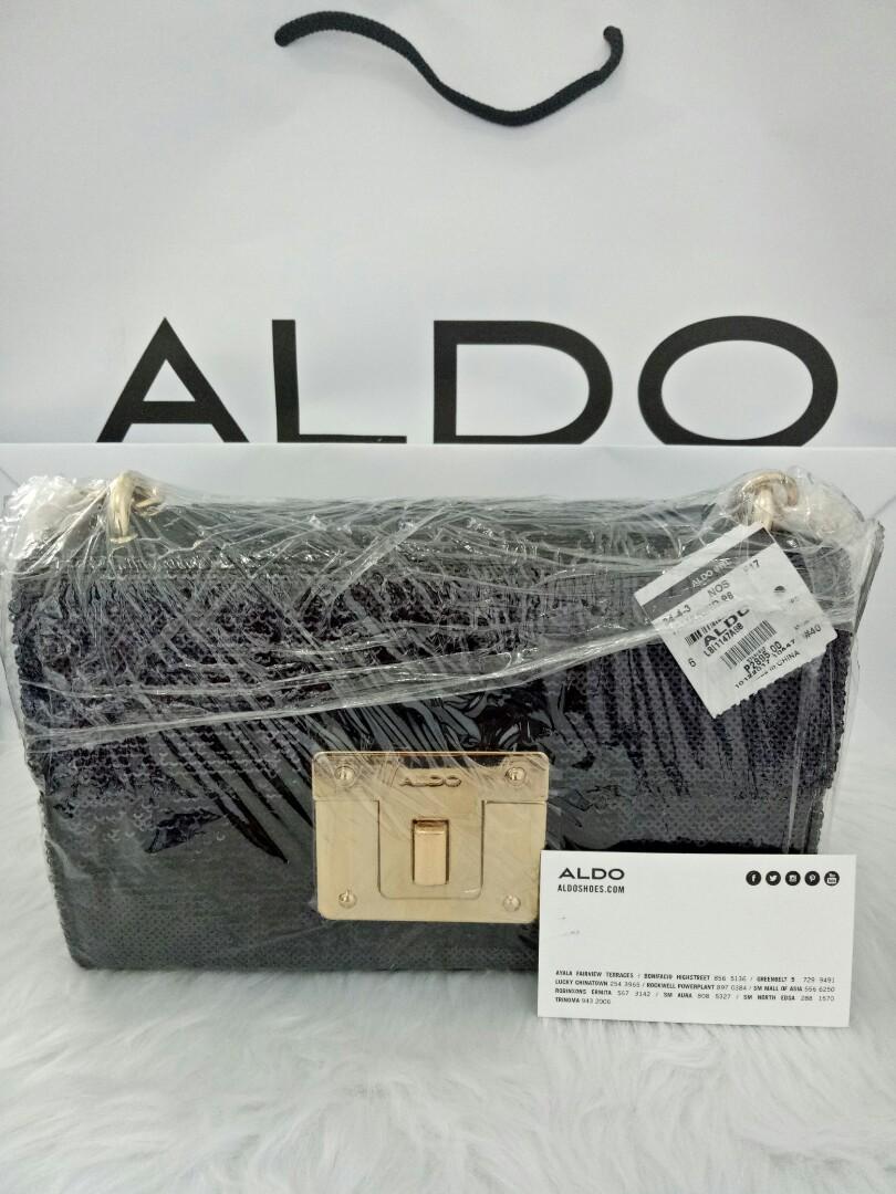 aldo sling bag black
