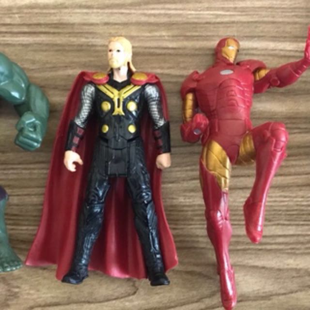 Avengers Toys Set Of 4 Toys Games Bricks Figurines On Carousell