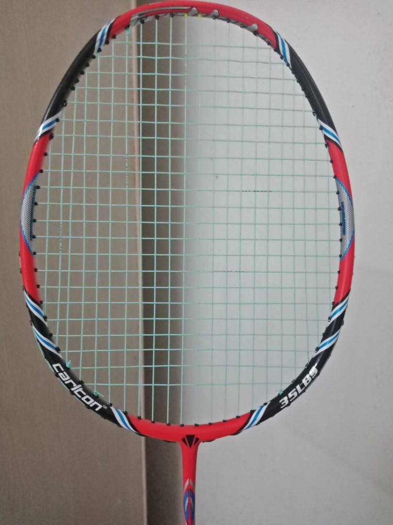 Badminton racket Carlton Fireblade Mega 2.0, Sports Equipment, Sports ...