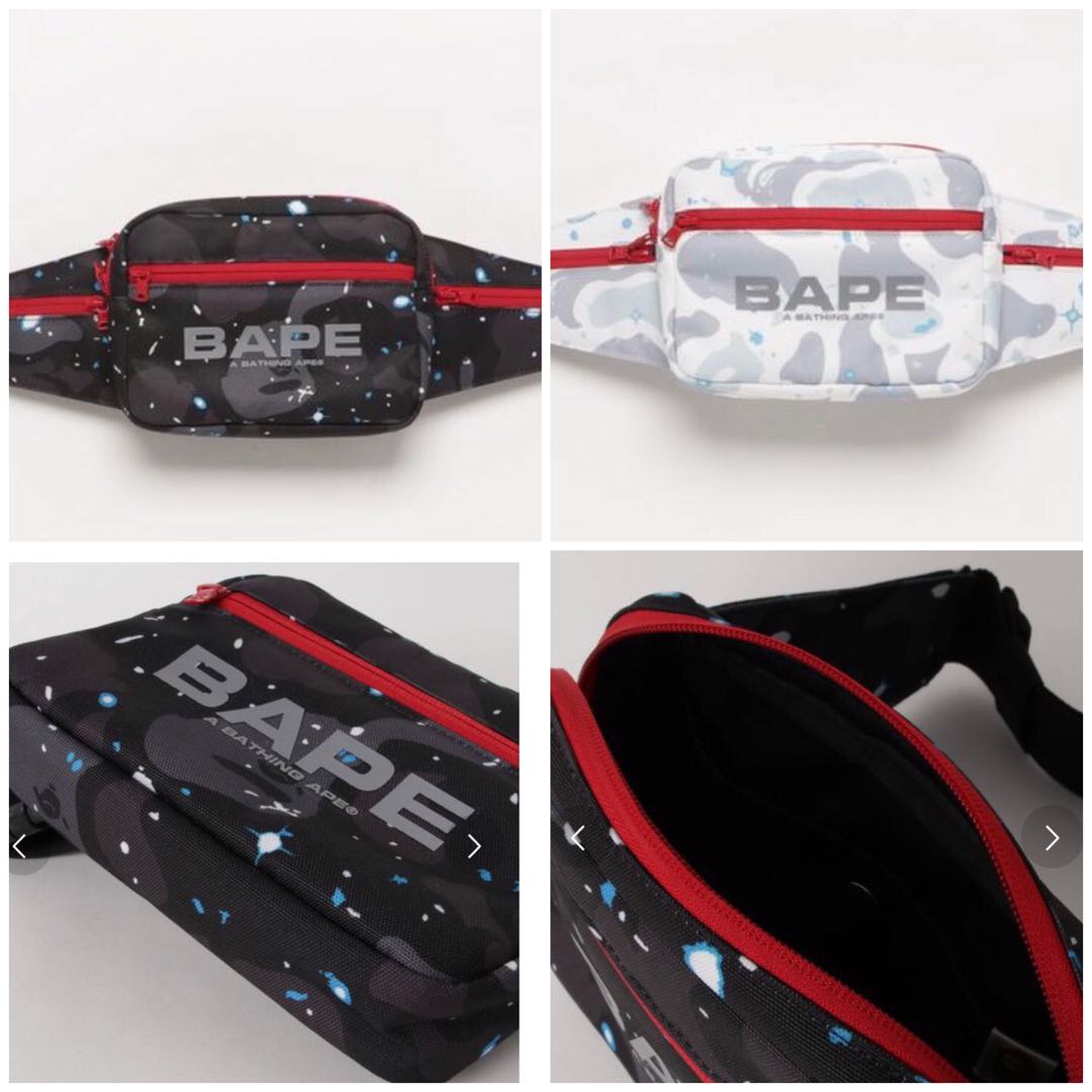 Bape space camo shop waist bag