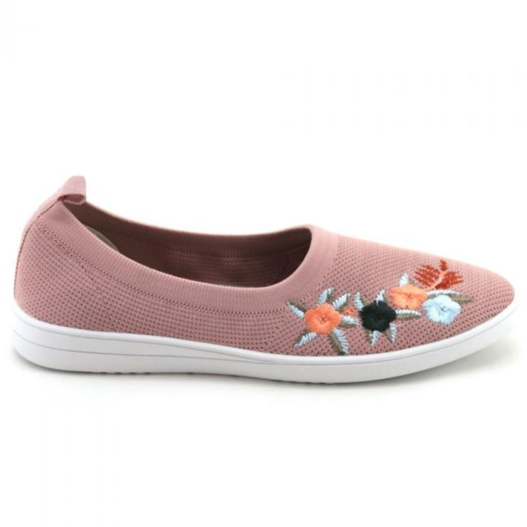 Bata pink casual shoes discount