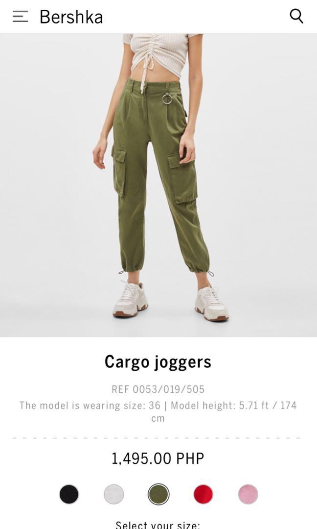 cargo jeans bershka