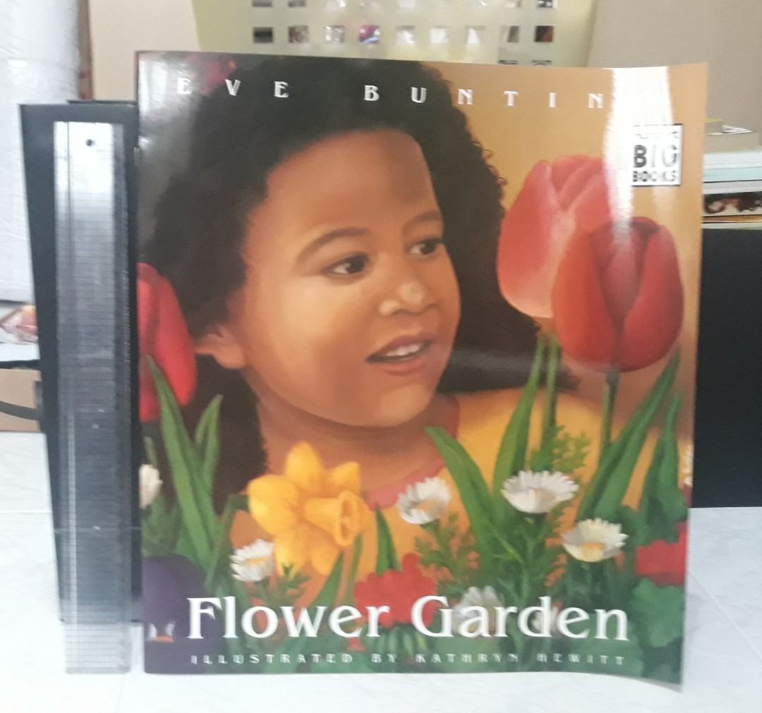 (big books) flower garden by eve bunting
