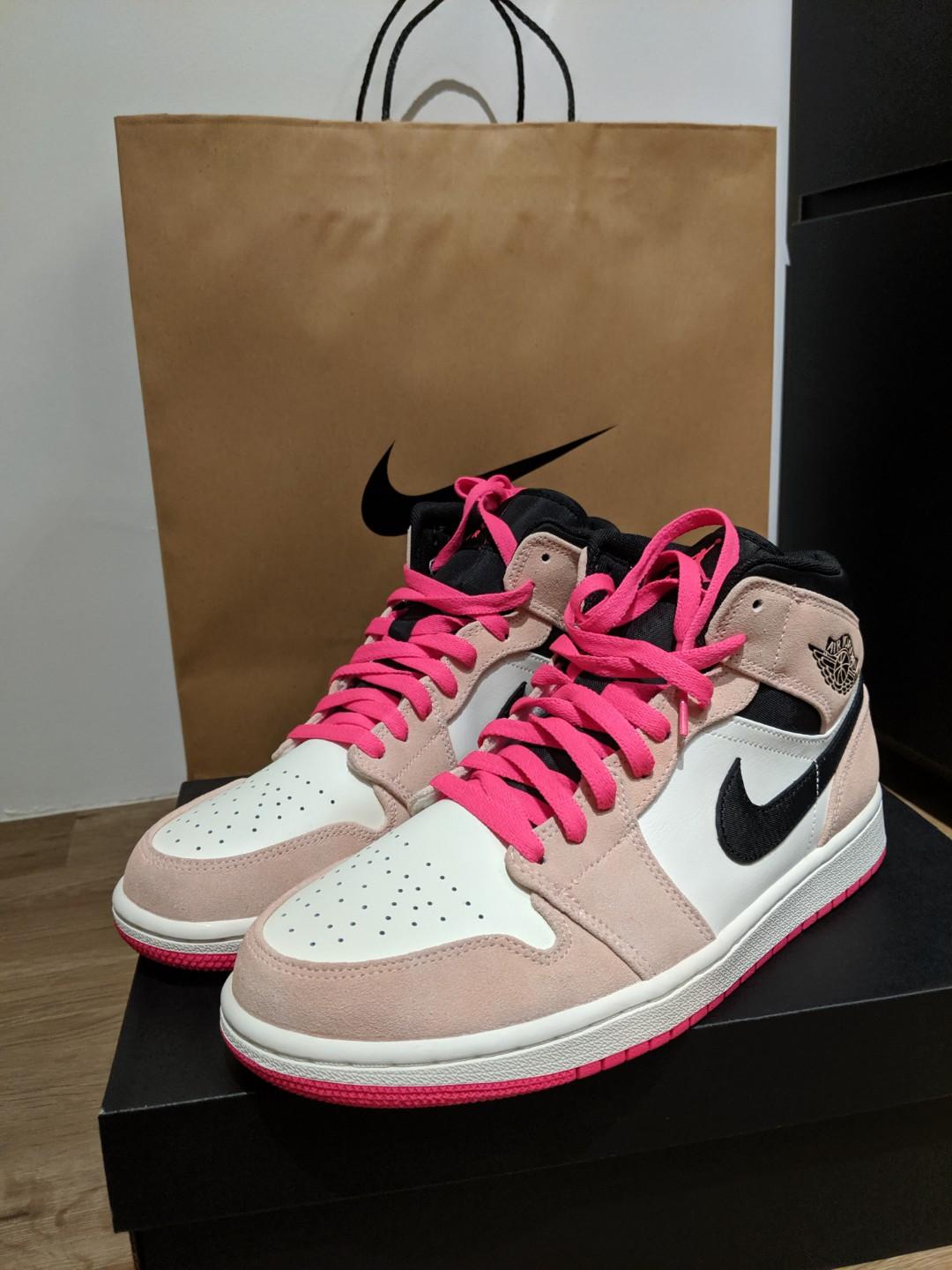 jordan 1 crimson hyper pink