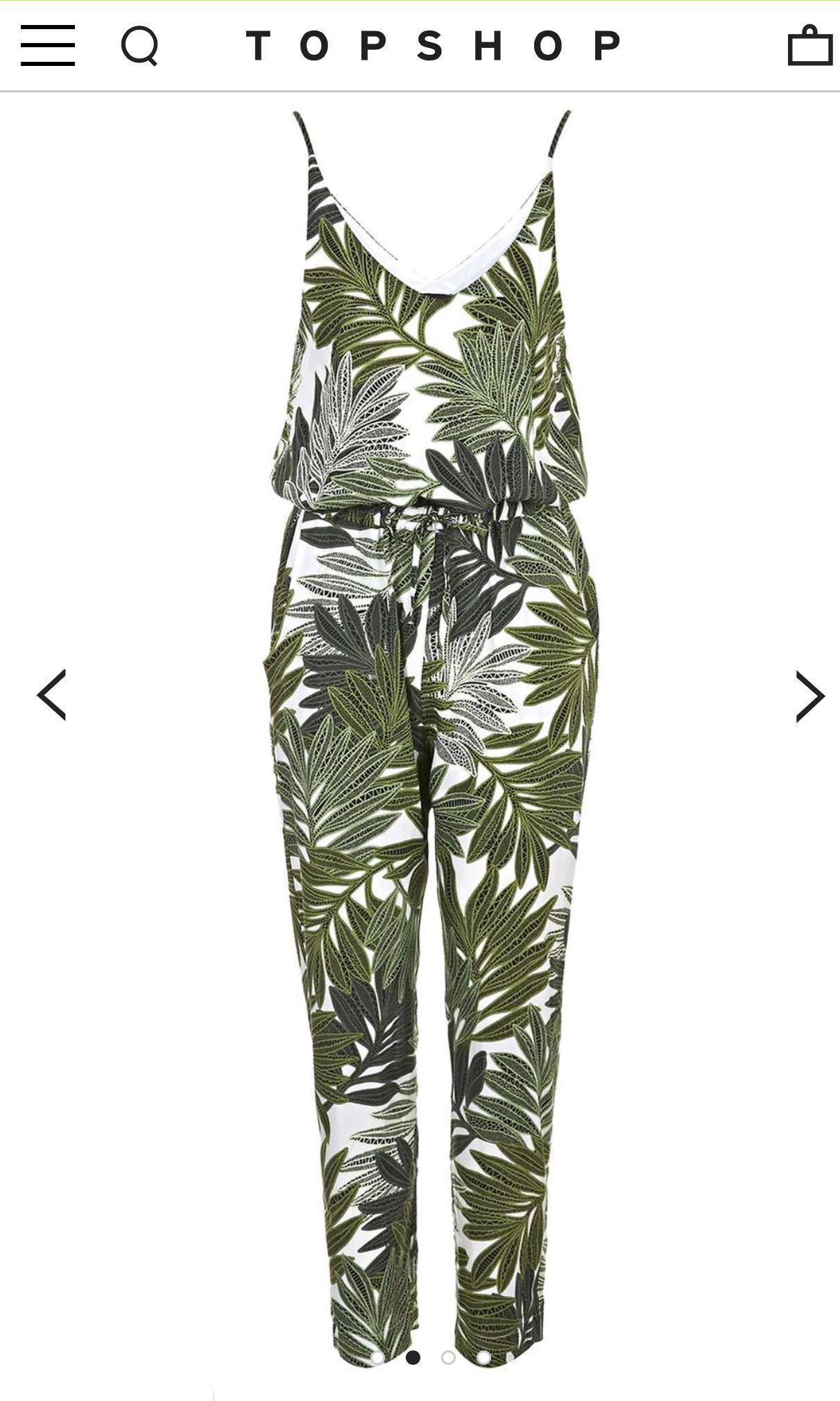 leaf jumpsuit