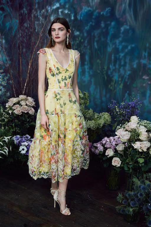 Marchesa notte lilac dress clearance