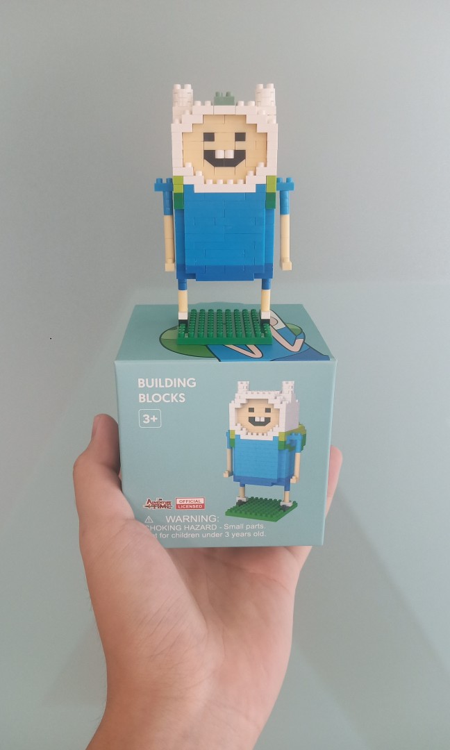 Miniso building store blocks adventure time