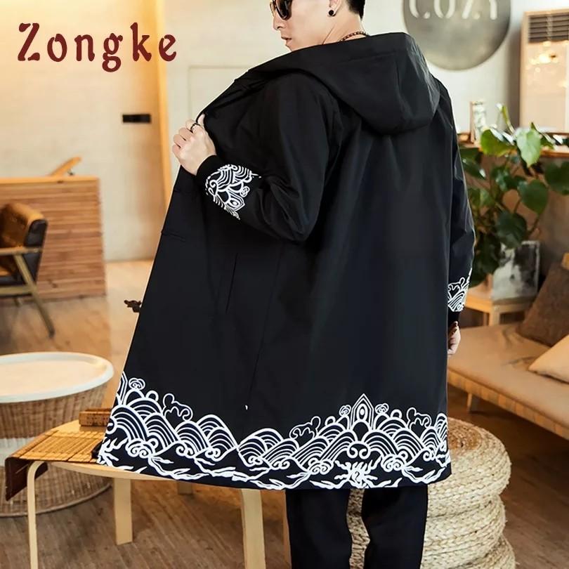 hooded kimono jacket