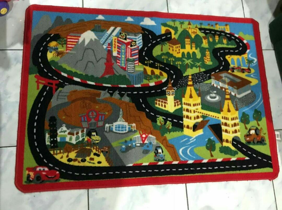 Disney Cars Carpet Playmat Rug On Carousell