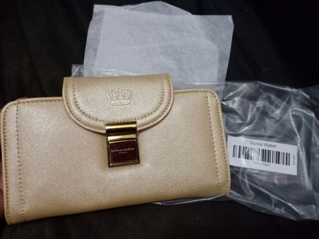 Dompet Wallet Sophie Martin Sas Original Fesyen Wanita Tas Dompet Di Carousell