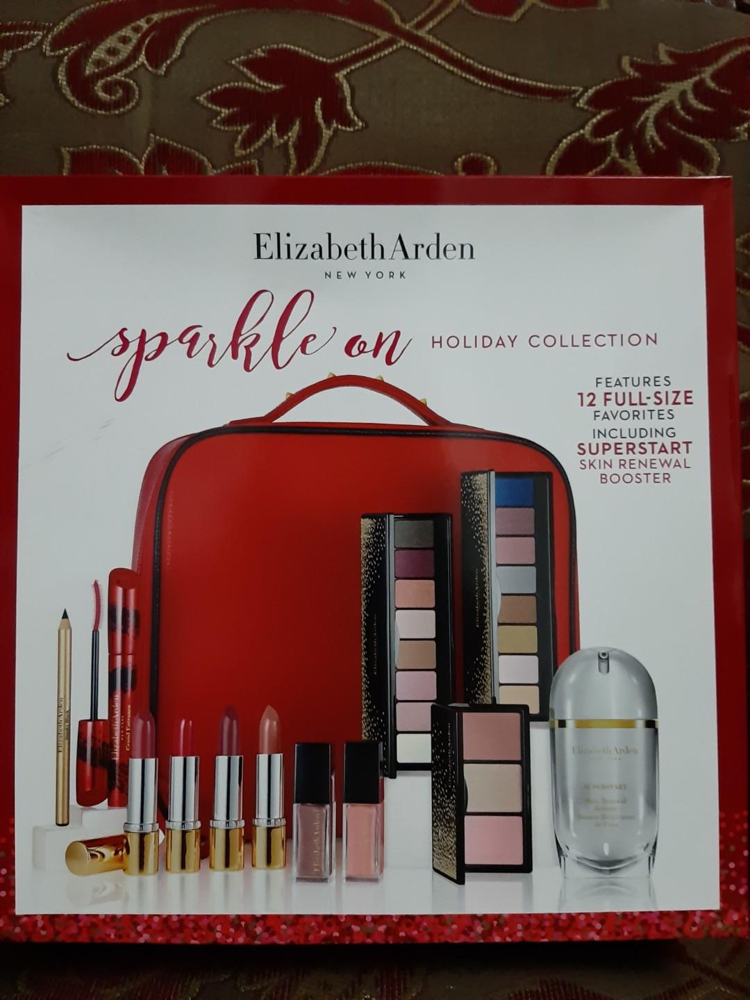 Elizabeth Arden Sparkle On Holiday Collection box Makeup
