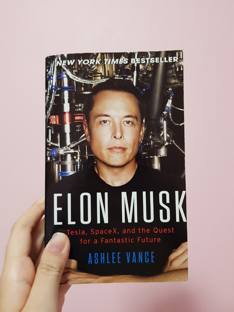 Elon Musk Ashlee Vance Books Stationery Non Fiction On Carousell