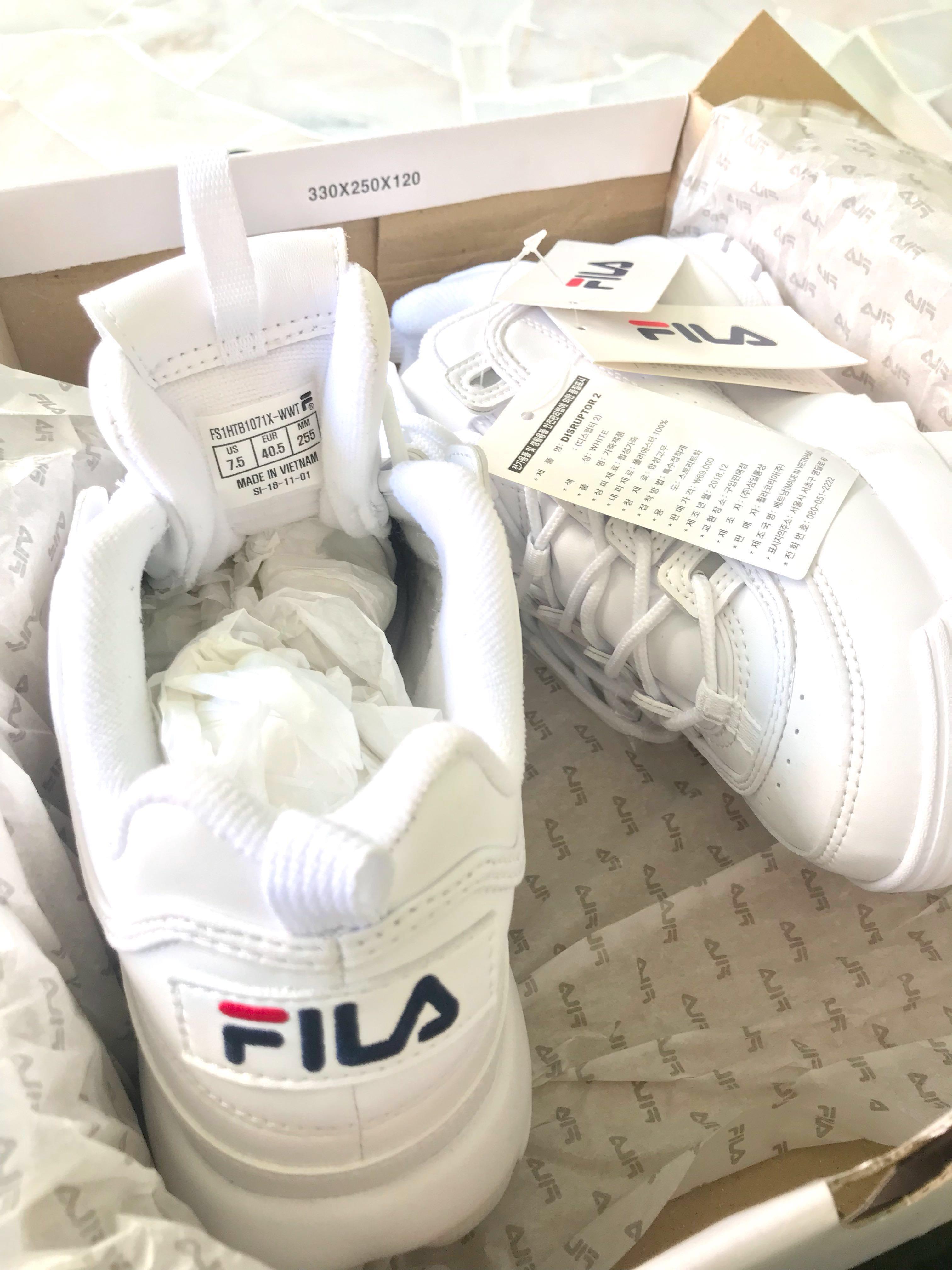 Fila Disruptor II BRAND NEW Women s Fashion Footwear Sneakers on Carousell