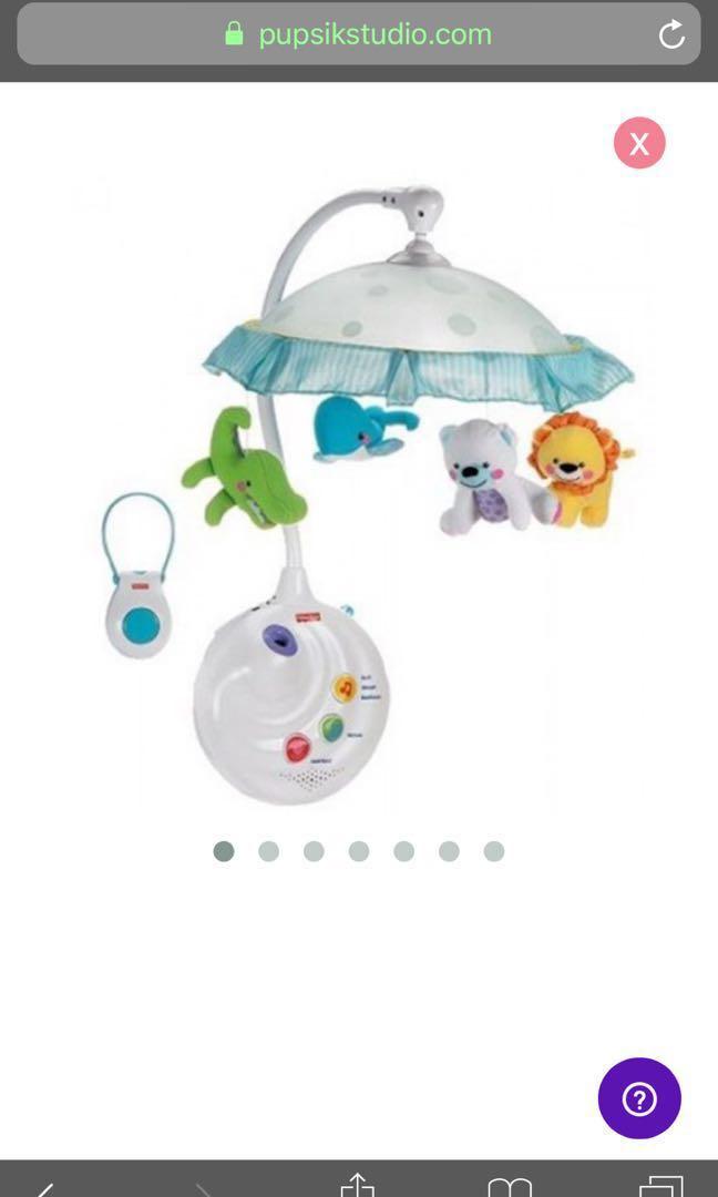 fisher price mobile with remote