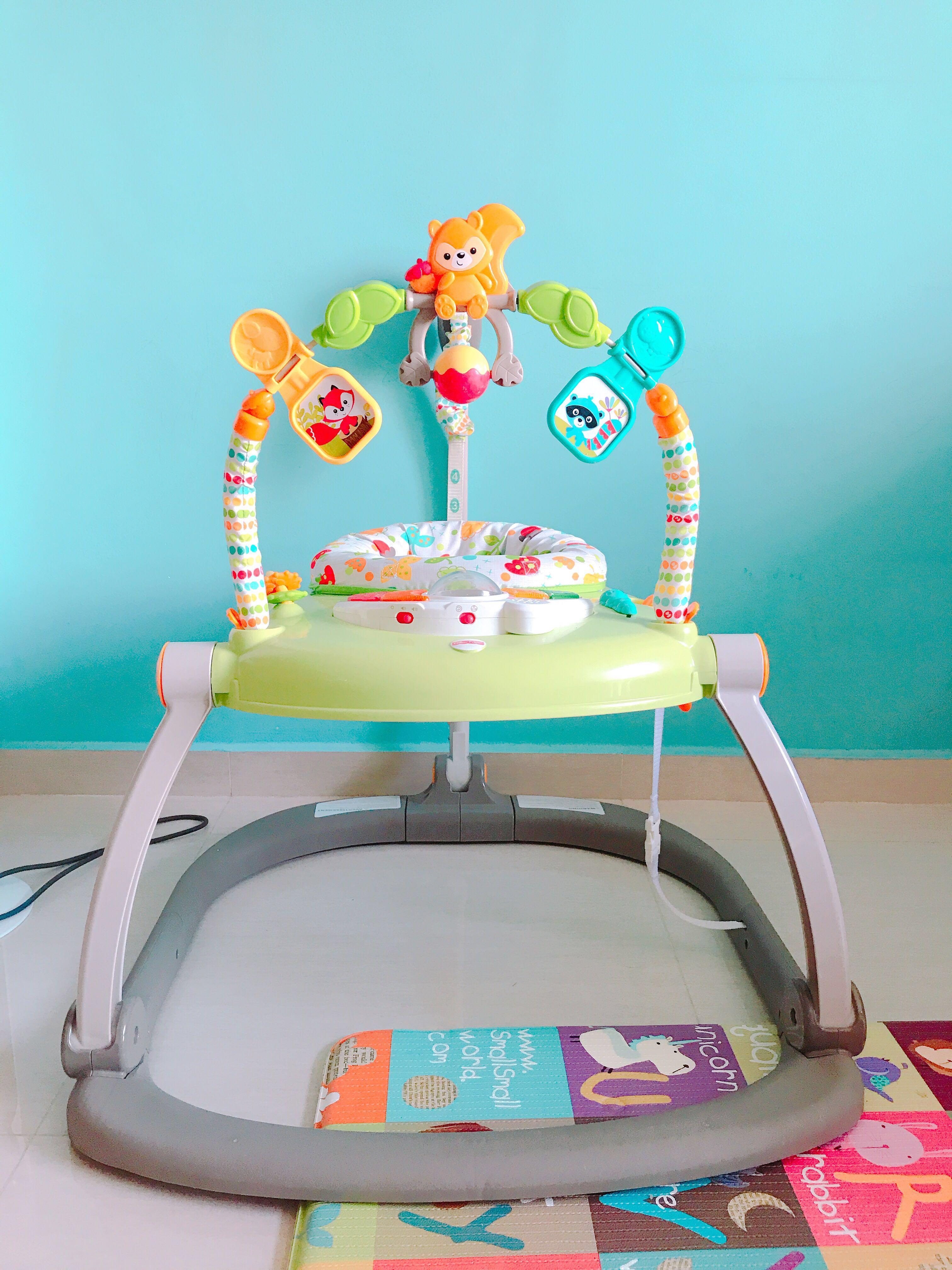 Baby Jumper Space Saver Jumperoo Boots Space Saver Fisher Price