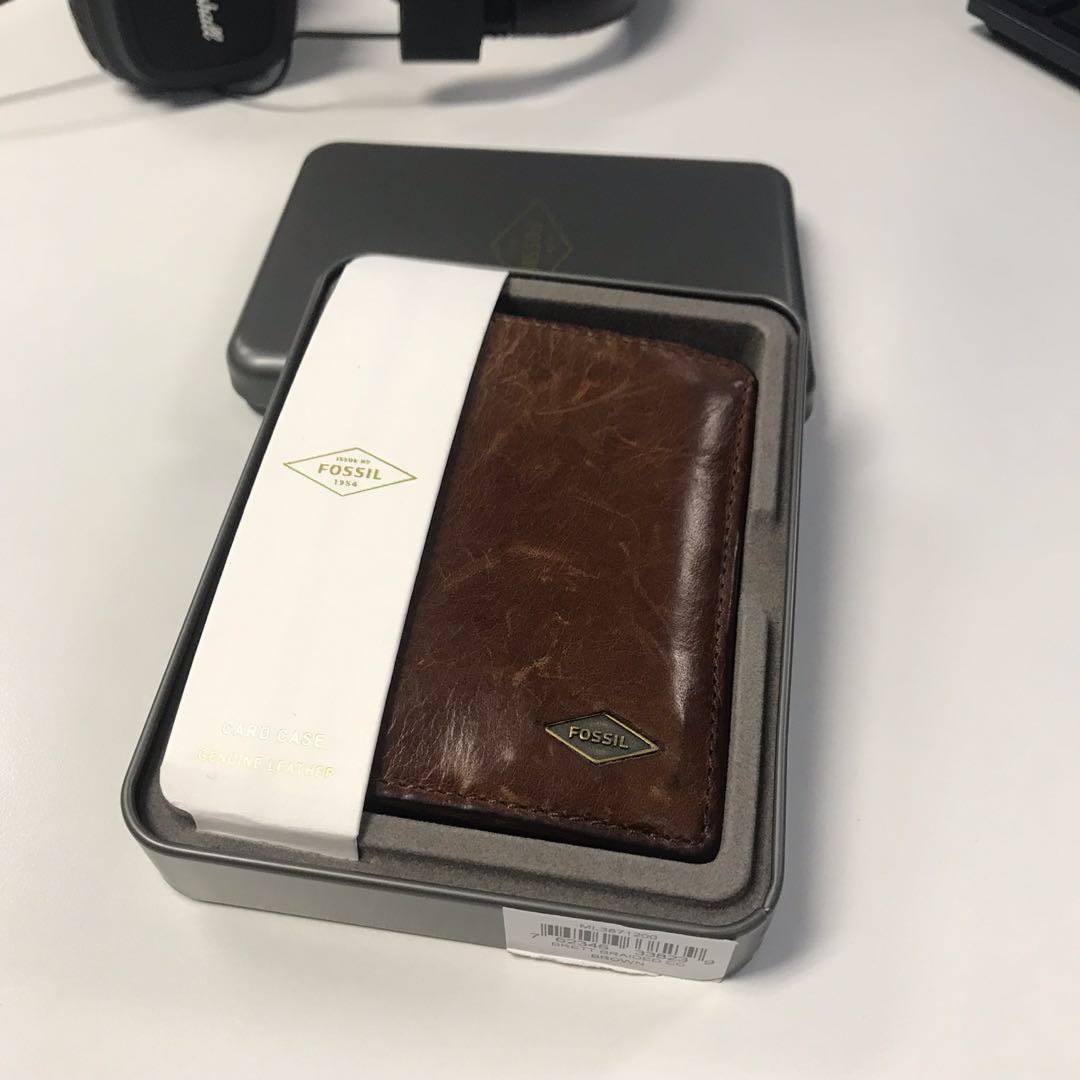 Fossil Ryan RFID Wallet, Men's Fashion 